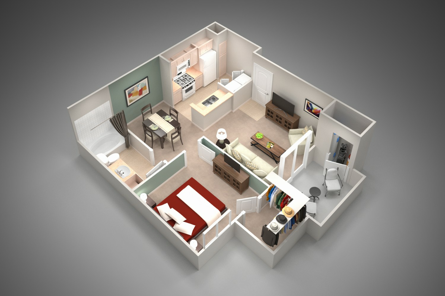 Unit 2047 2047 floor plan