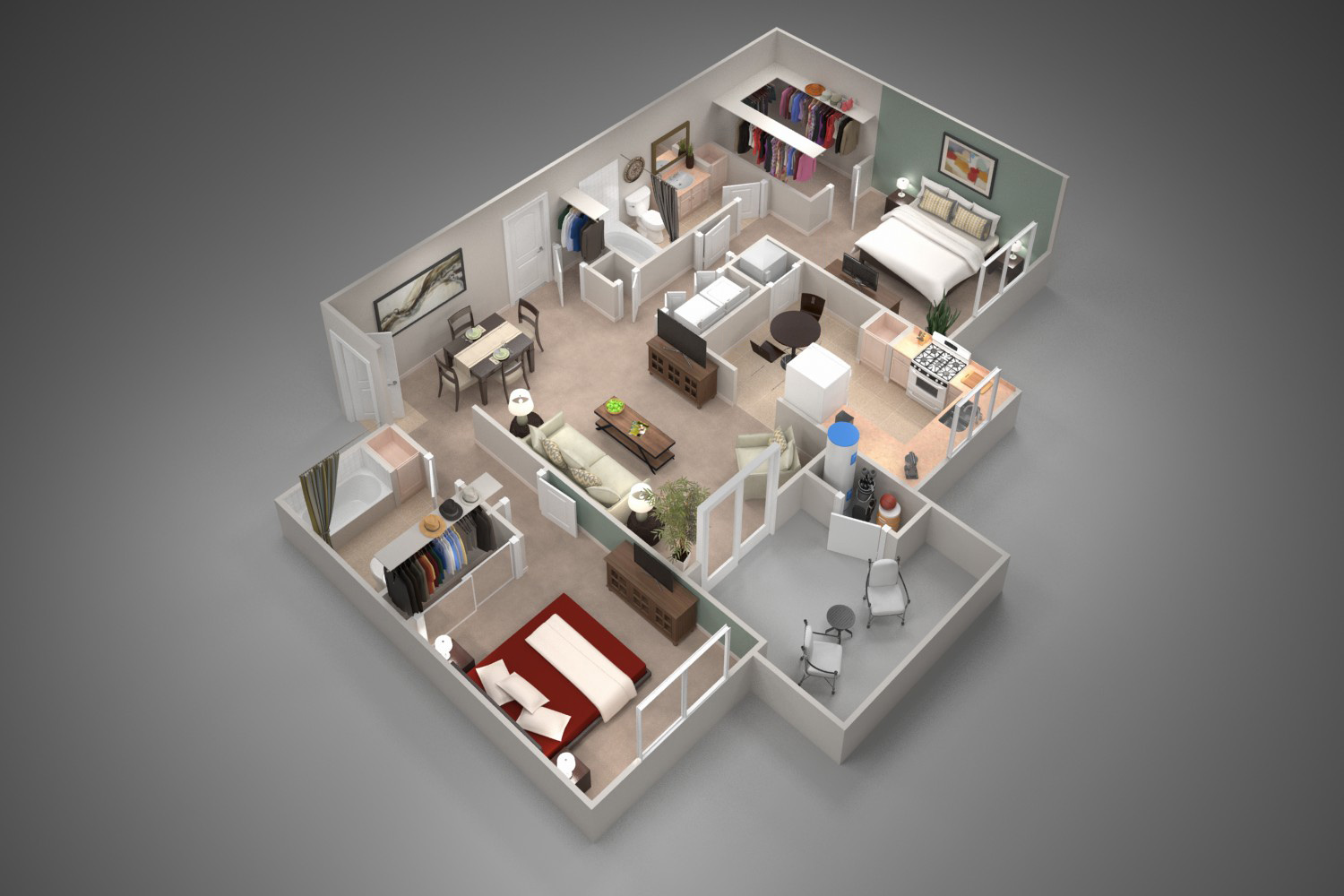 Unit 3097 3097 floor plan