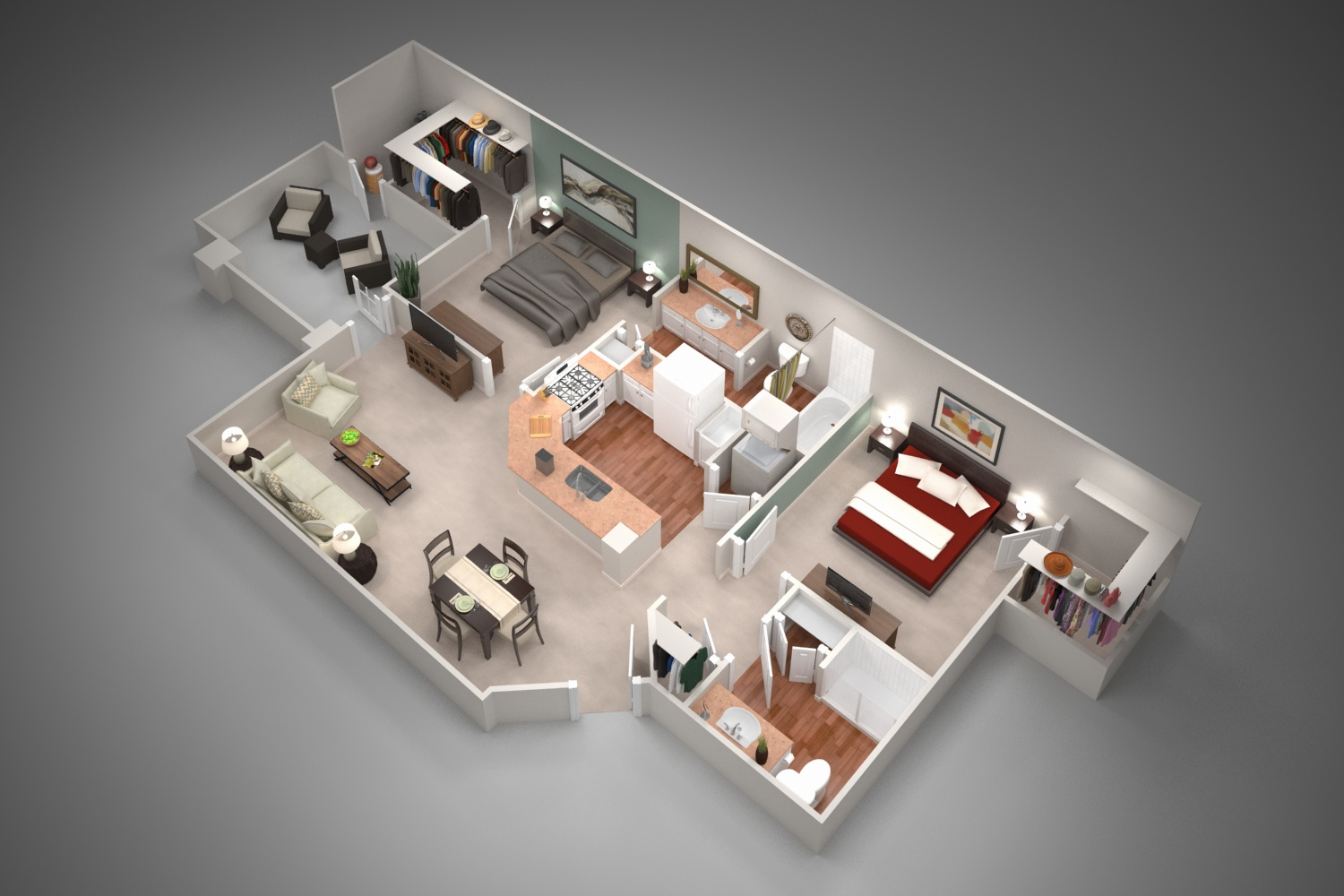 Unit 2165 2165 floor plan