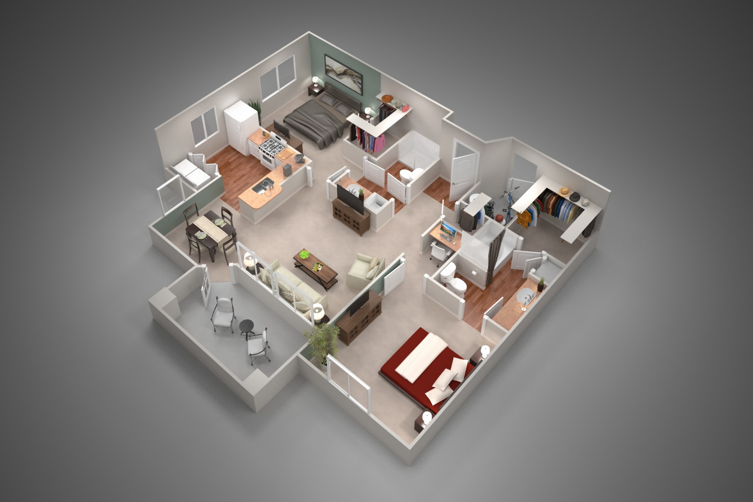 Unit 2059 2059 floor plan