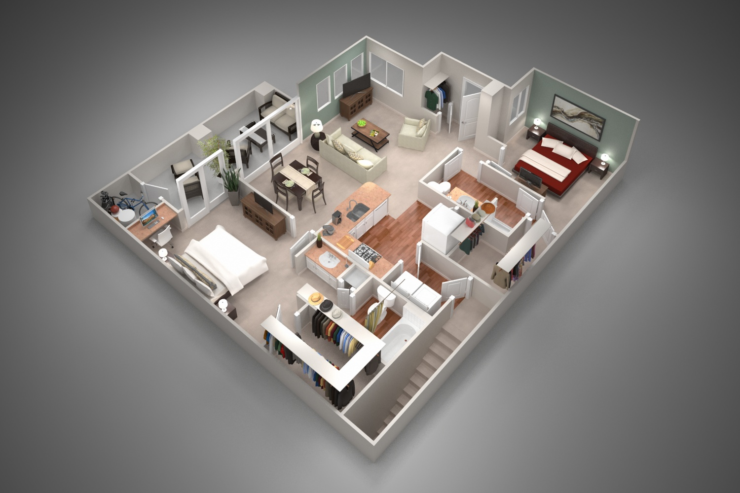 Unit 3047 3047 floor plan