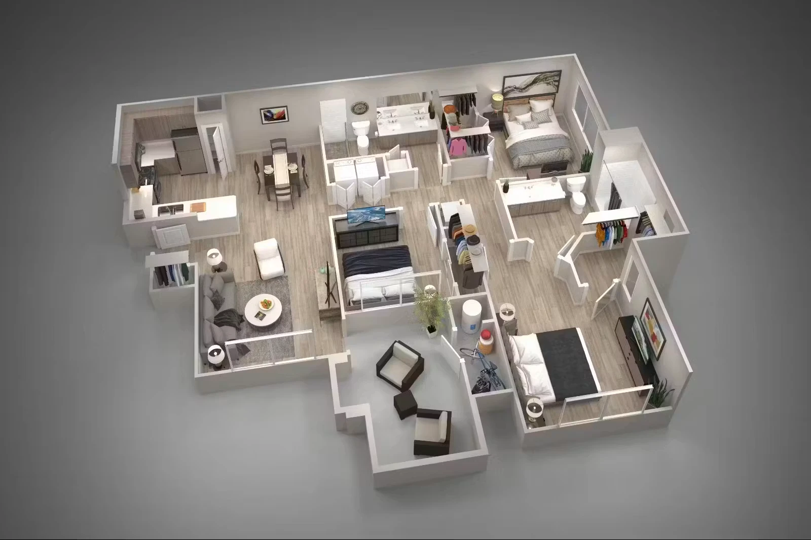 Unit 3040 3040 floor plan