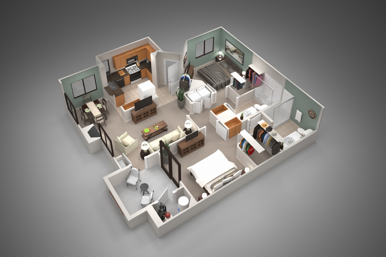 Unit 2100 2100 floor plan