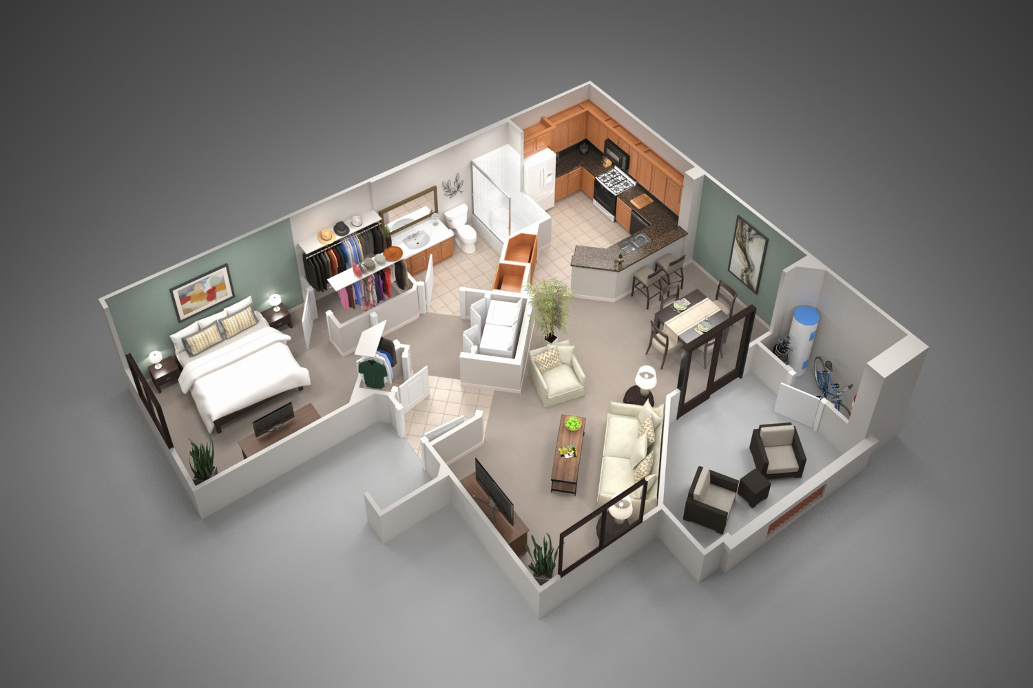 Unit 2033 2033 floor plan