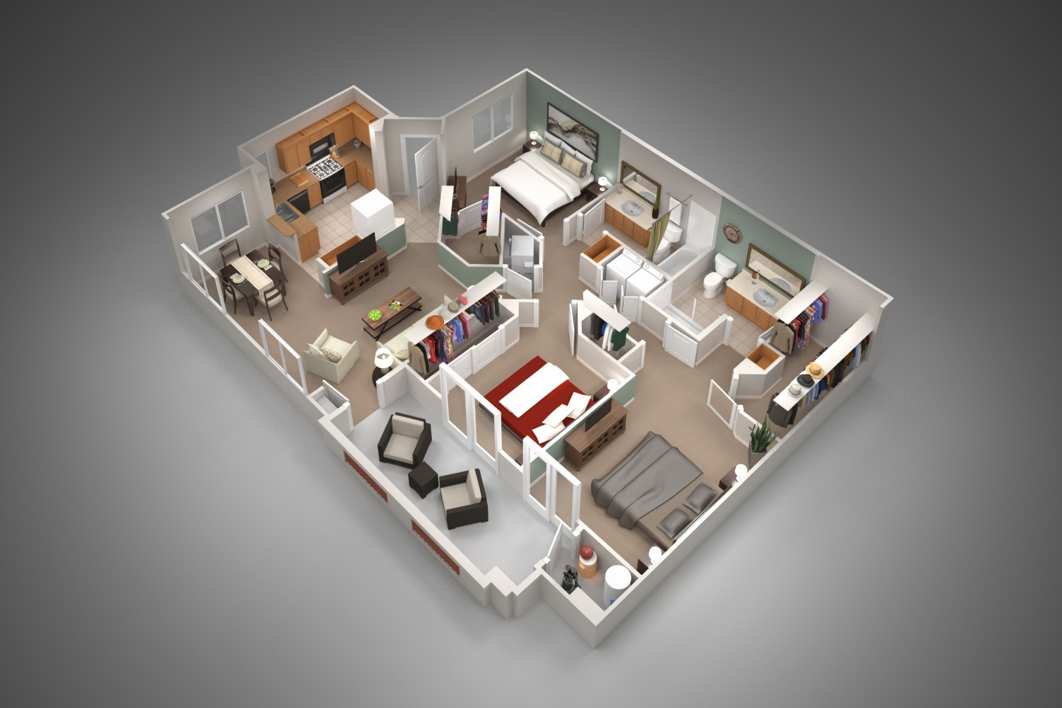 Unit 1007 1007 floor plan