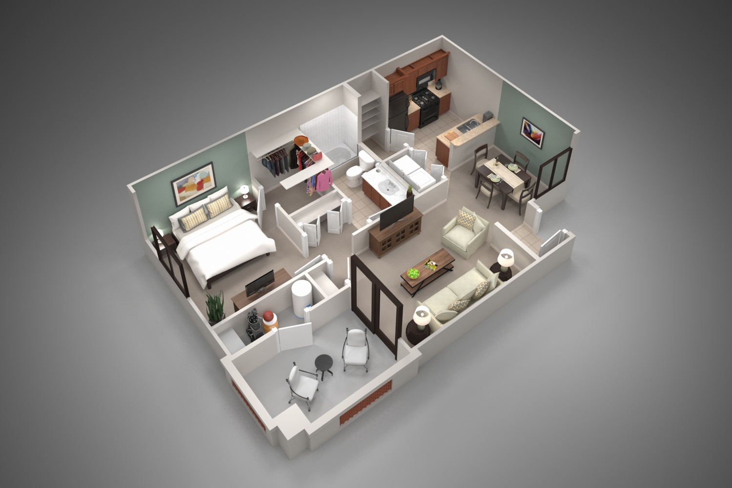 Unit 1161 1161 floor plan