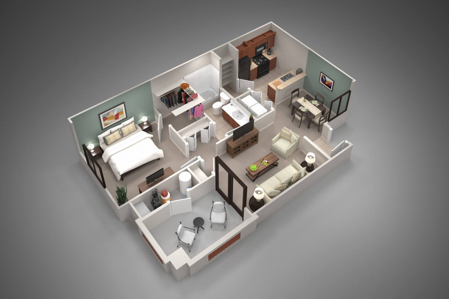 Unit 2161 2161 floor plan