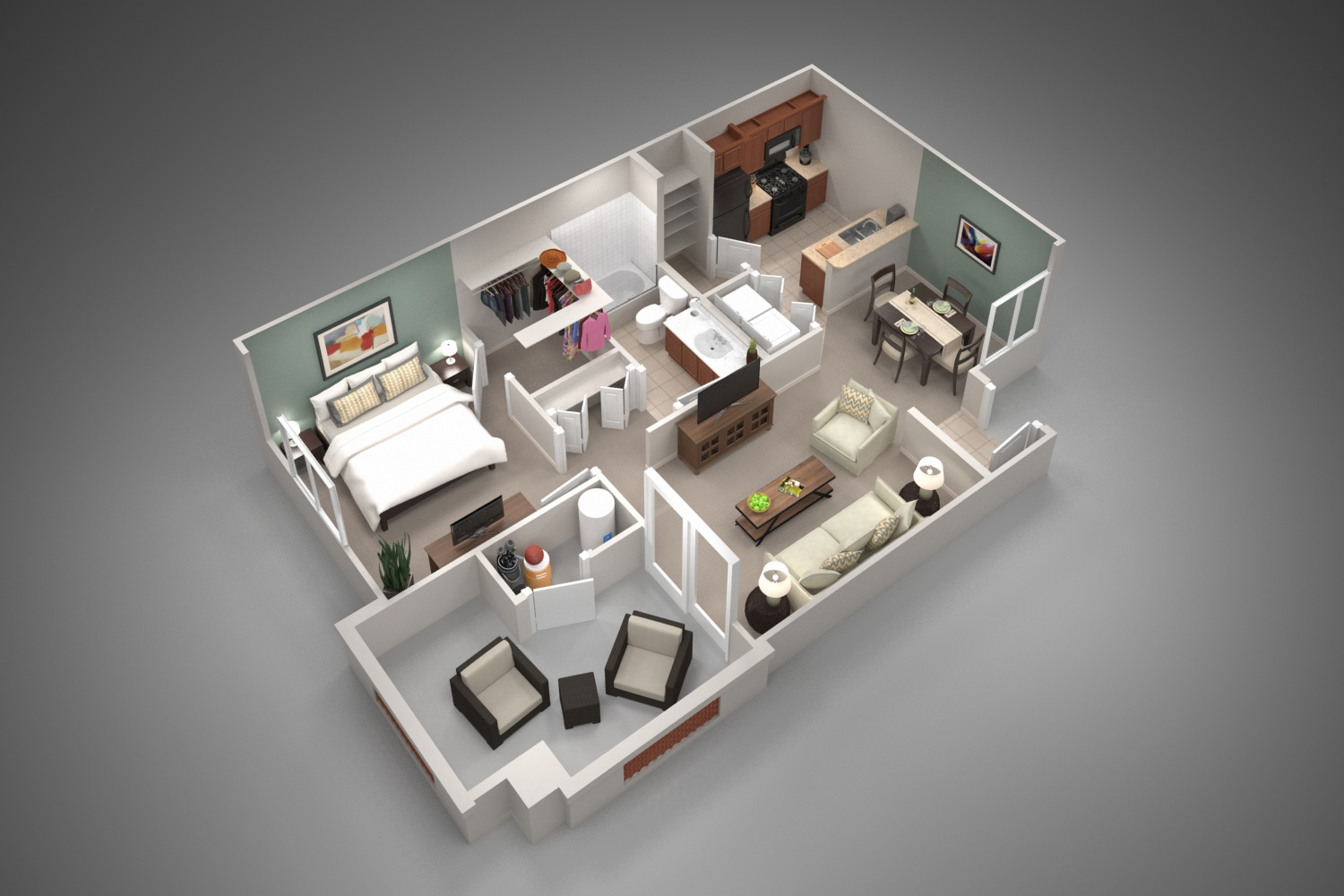 Unit 1030 1030 floor plan