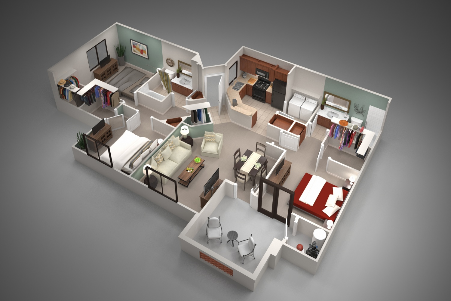 Unit 1162 1162 floor plan