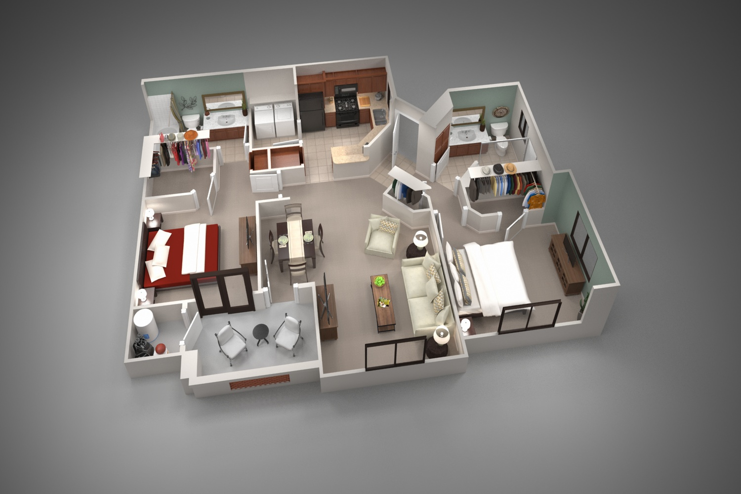 Unit 2043 2043 floor plan