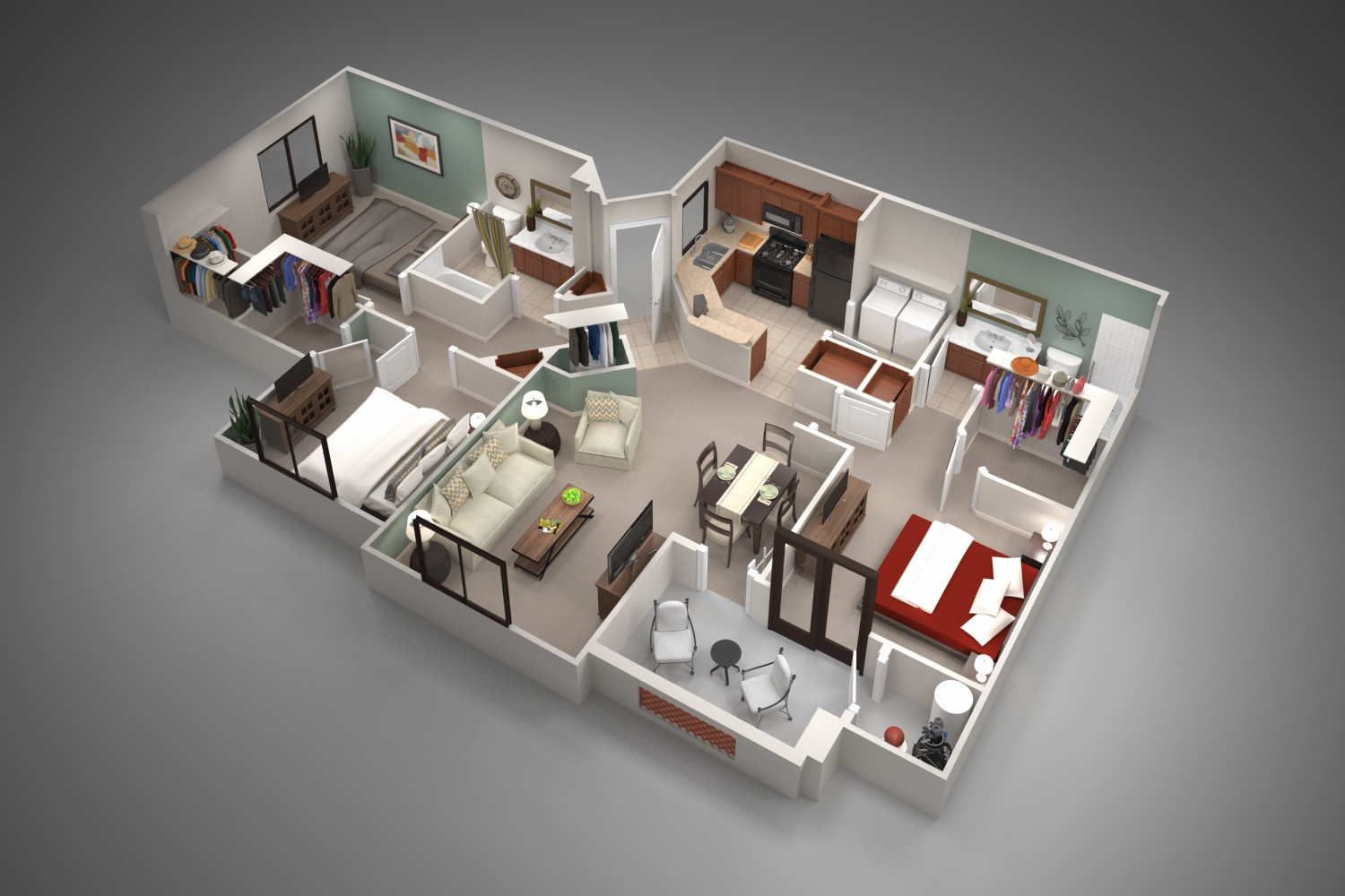 Unit 2114 2114 floor plan