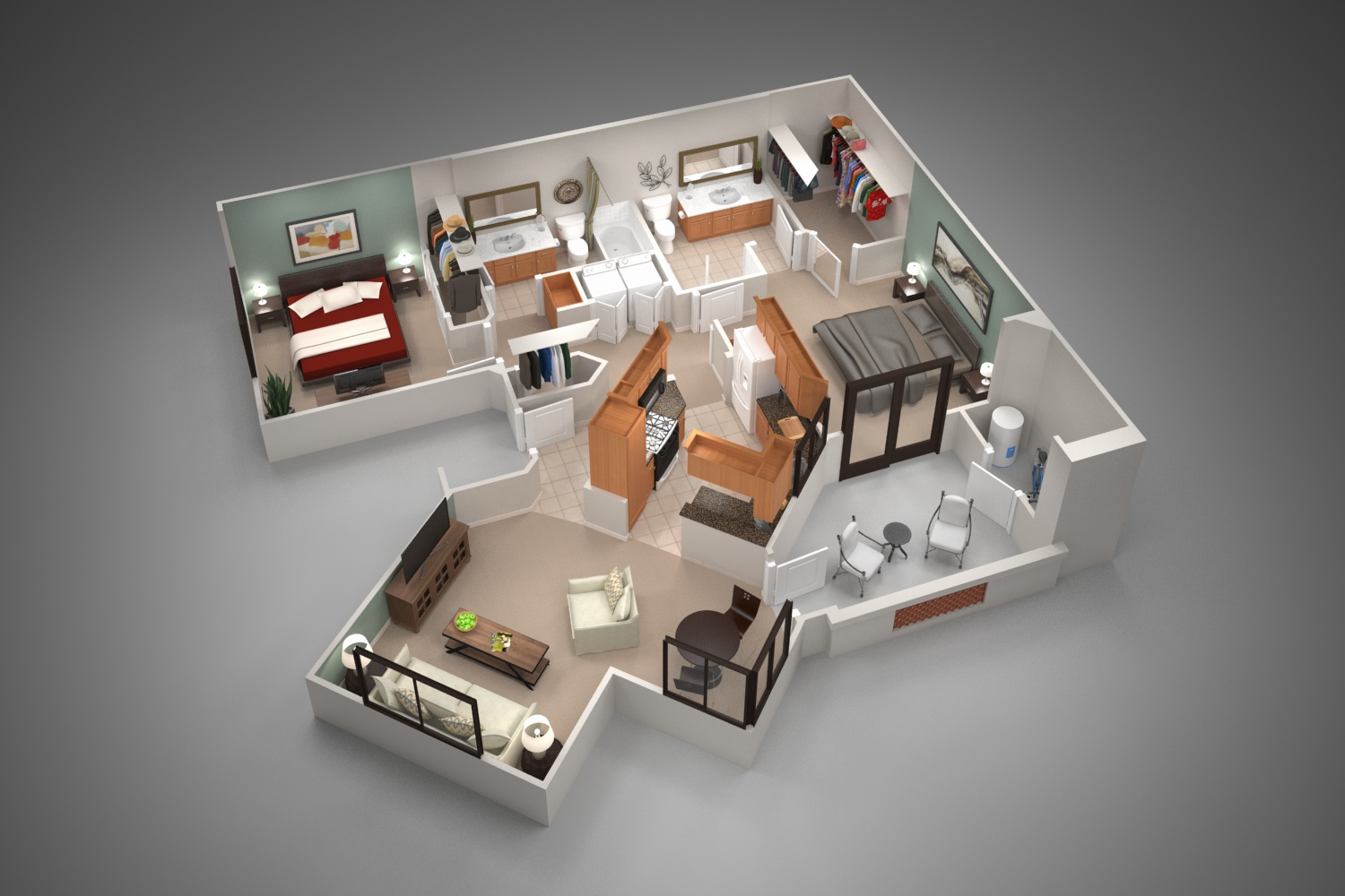 Unit 1016 1016 floor plan