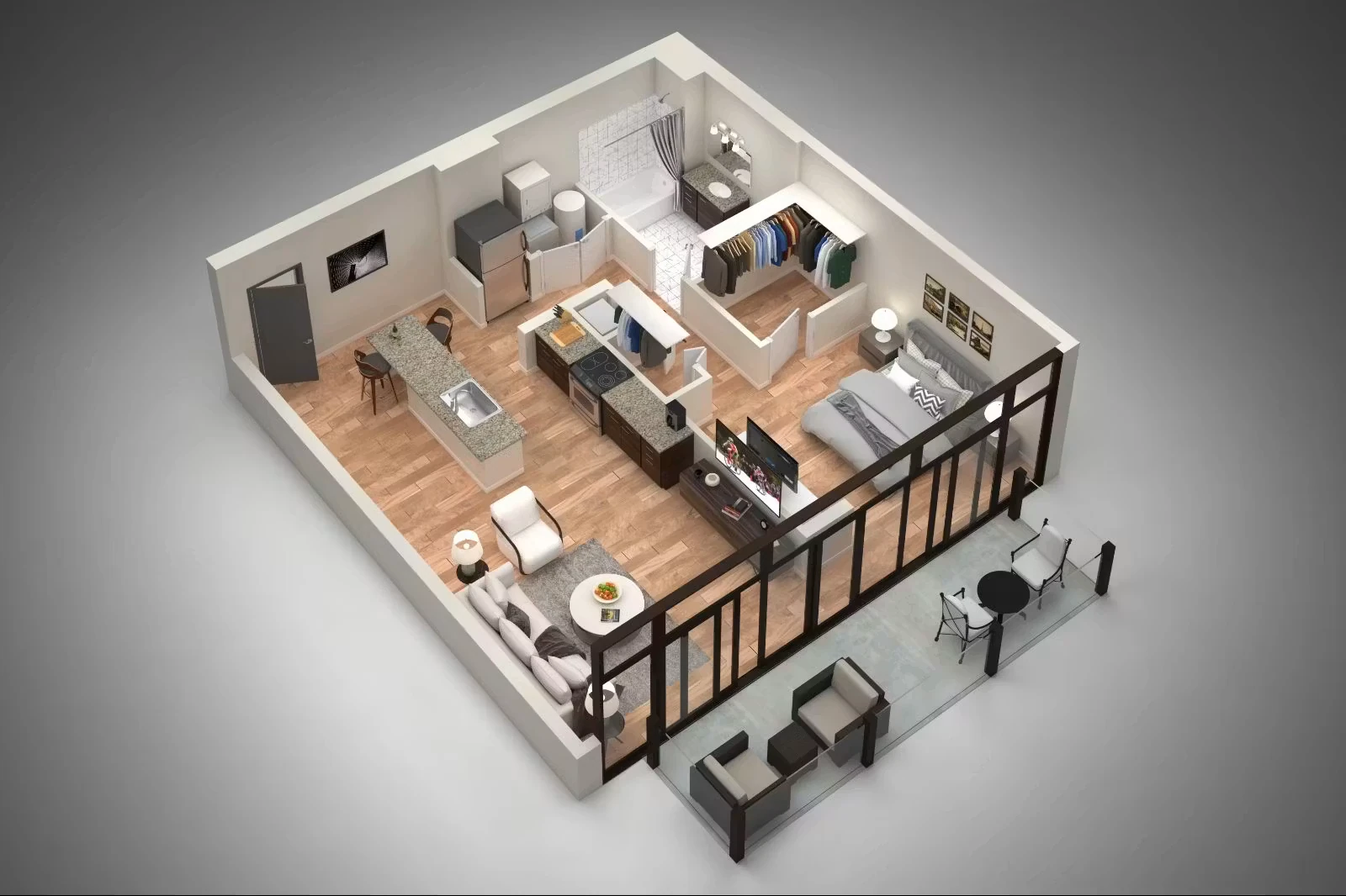 Unit 326 326 floor plan