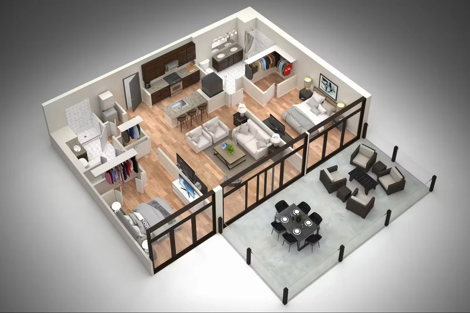 Unit 318 318 floor plan