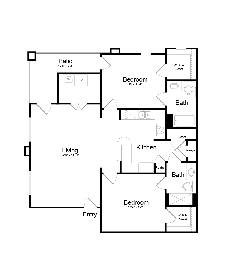 Unit 2031 2031 floor plan