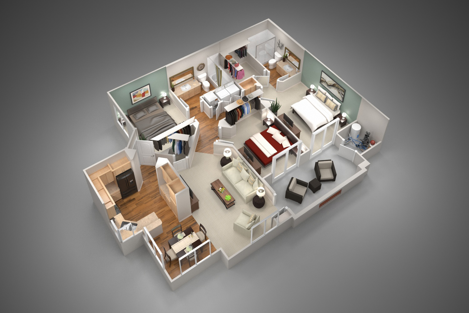 Unit 1083 1083 floor plan