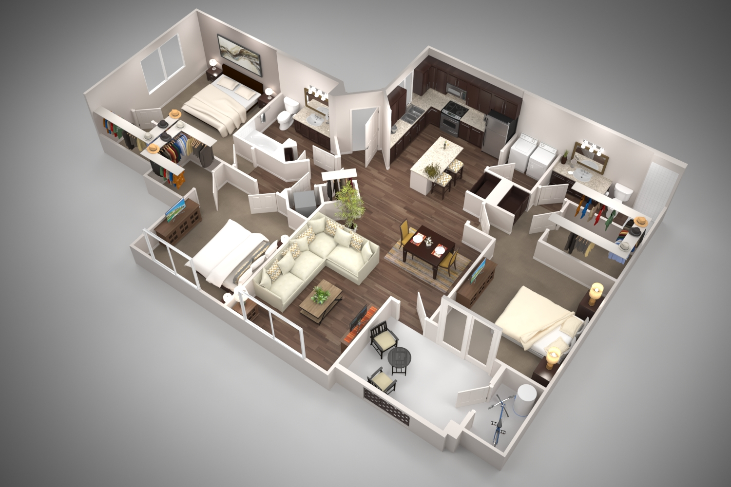 Unit 2071 2071 floor plan
