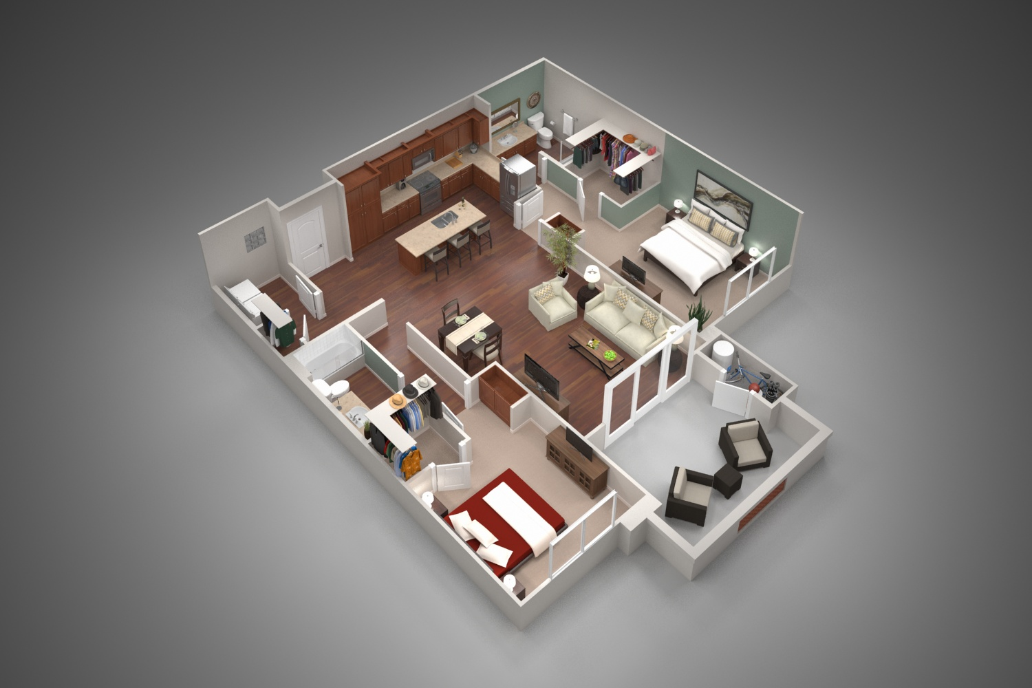 Unit 1005 1005 floor plan