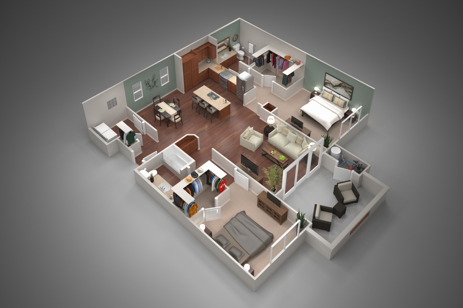 Unit 2078 2078 floor plan