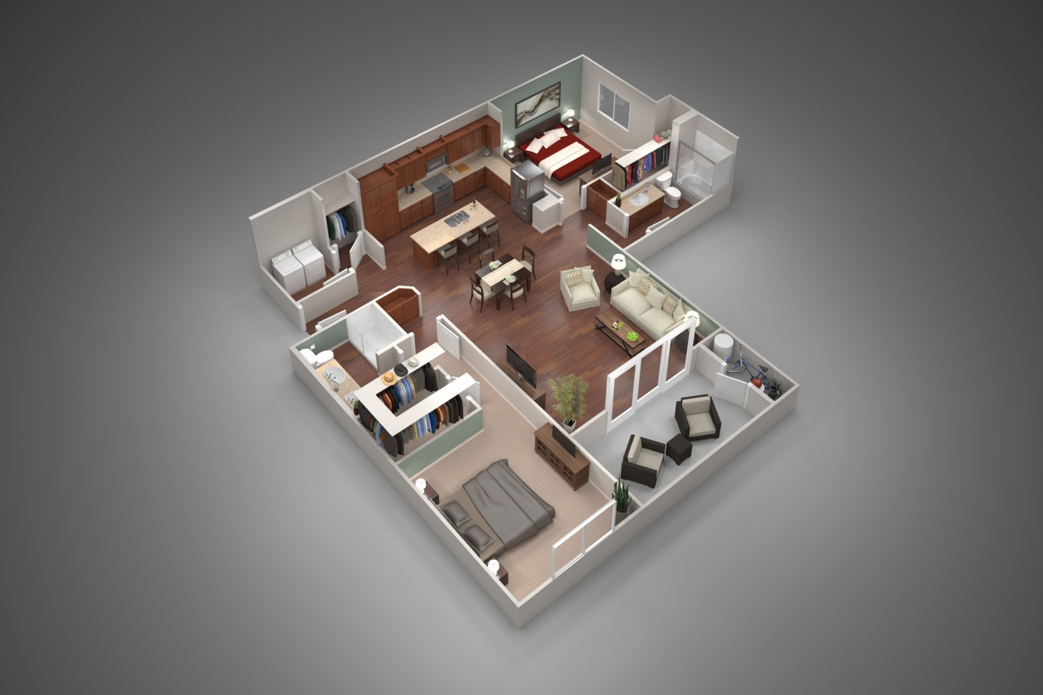 Unit 3048 3048 floor plan