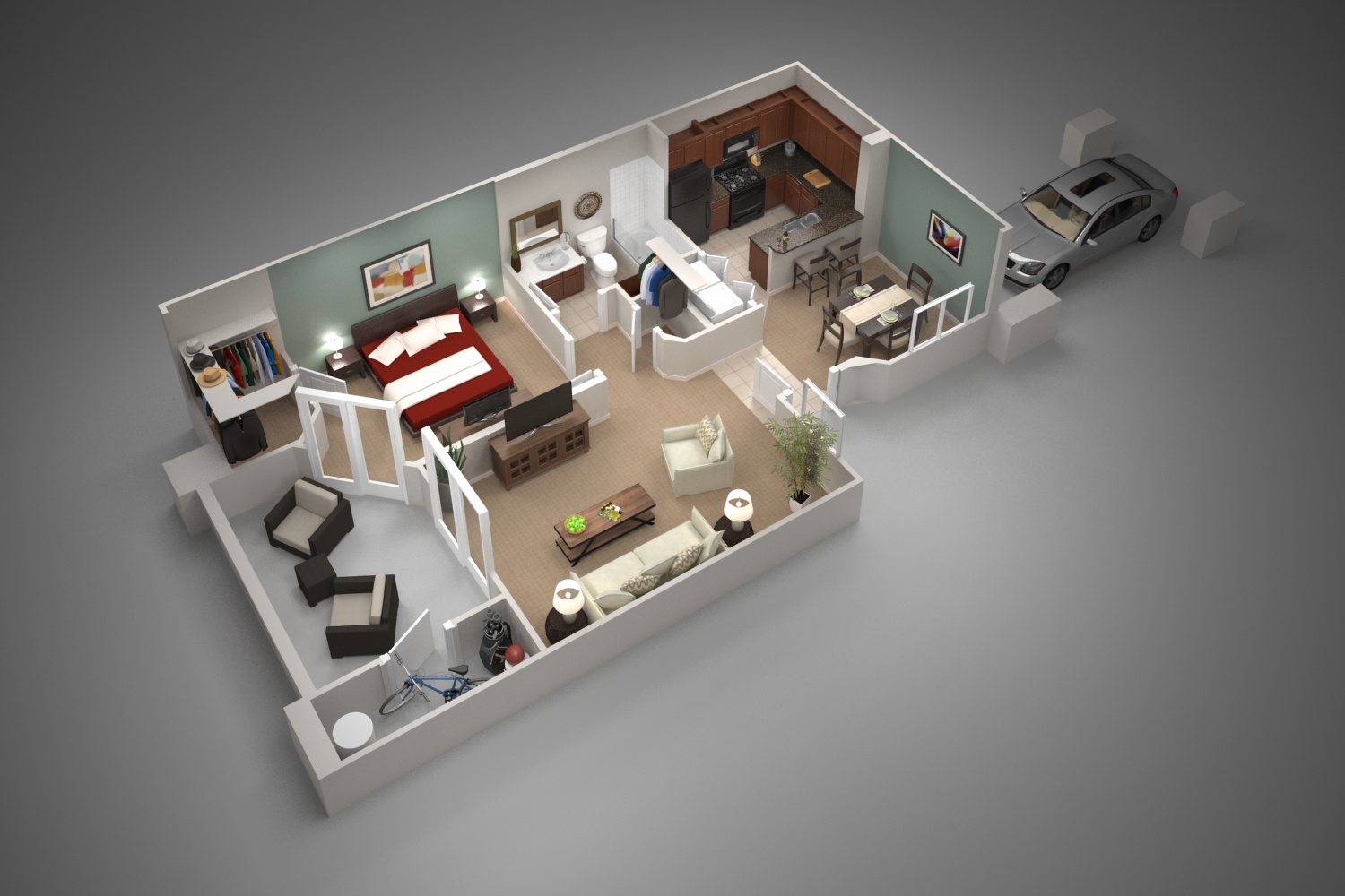 Unit 1068 1068 floor plan