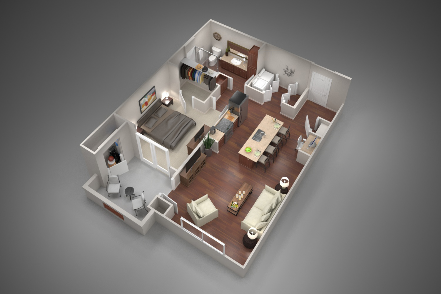Unit 2051 2051 floor plan