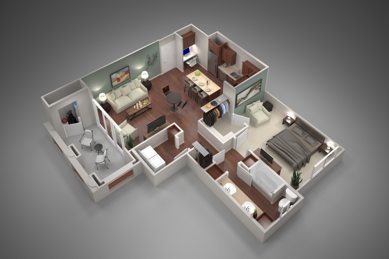 Unit 3010 3010 floor plan
