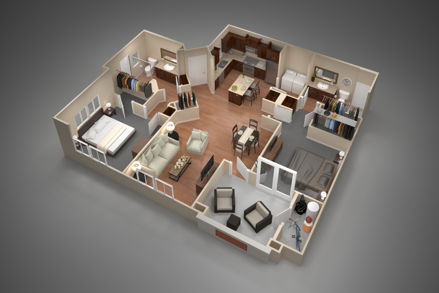 Unit 2043 2043 floor plan