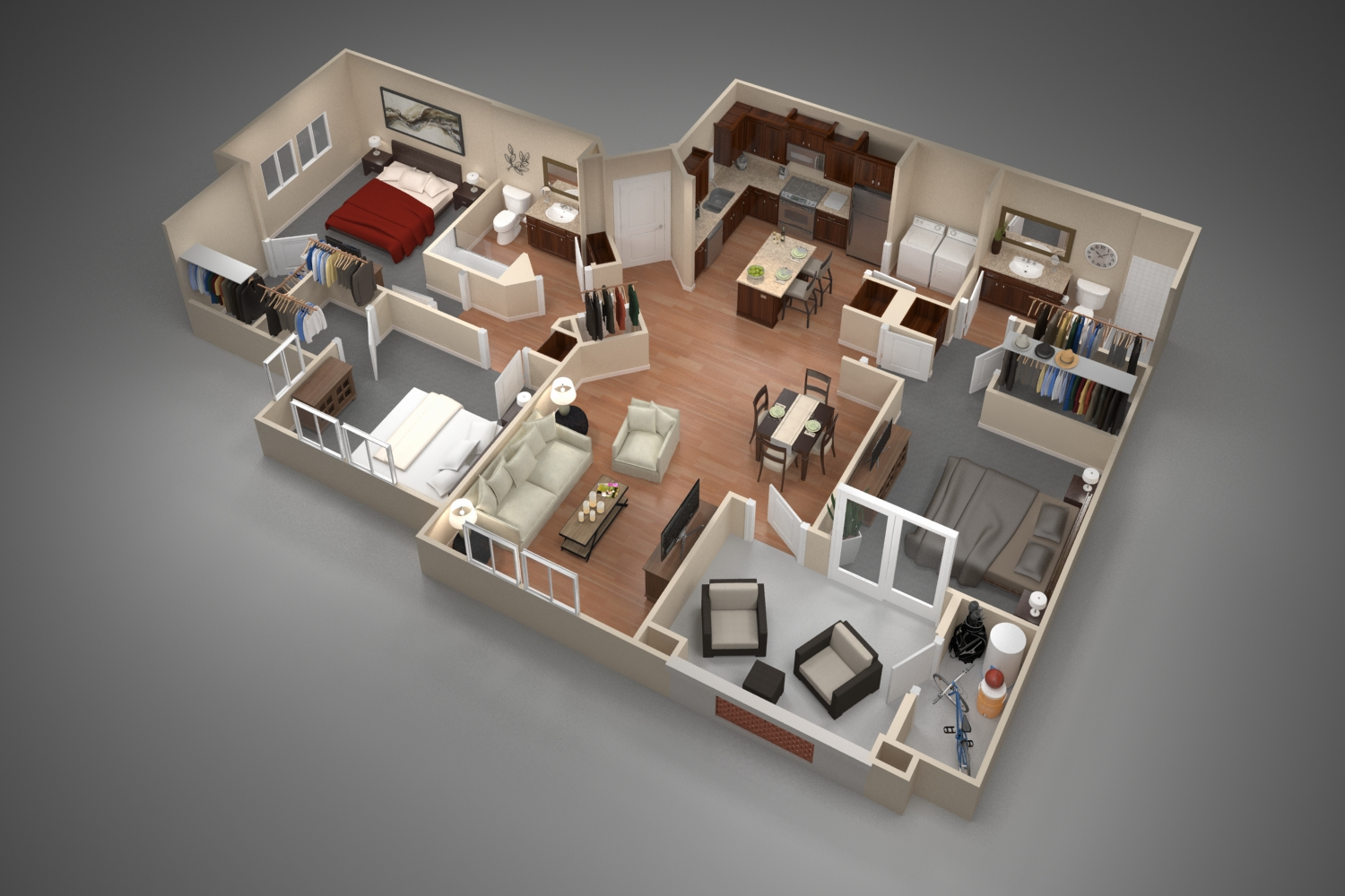 Unit 2068 2068 floor plan