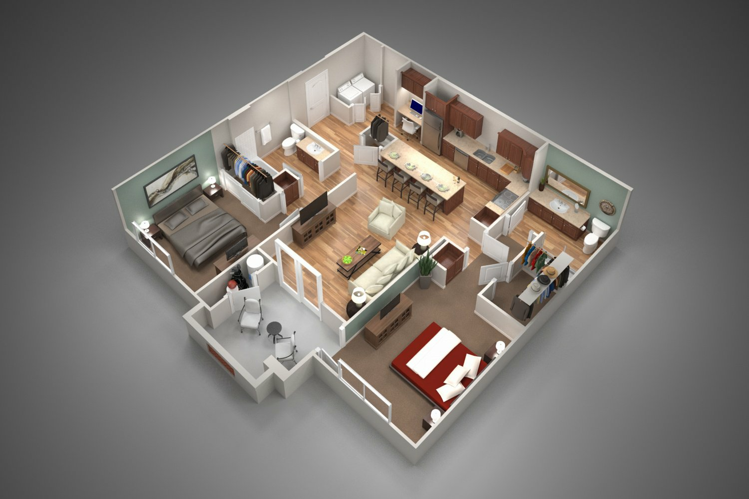 Unit 3041 3041 floor plan