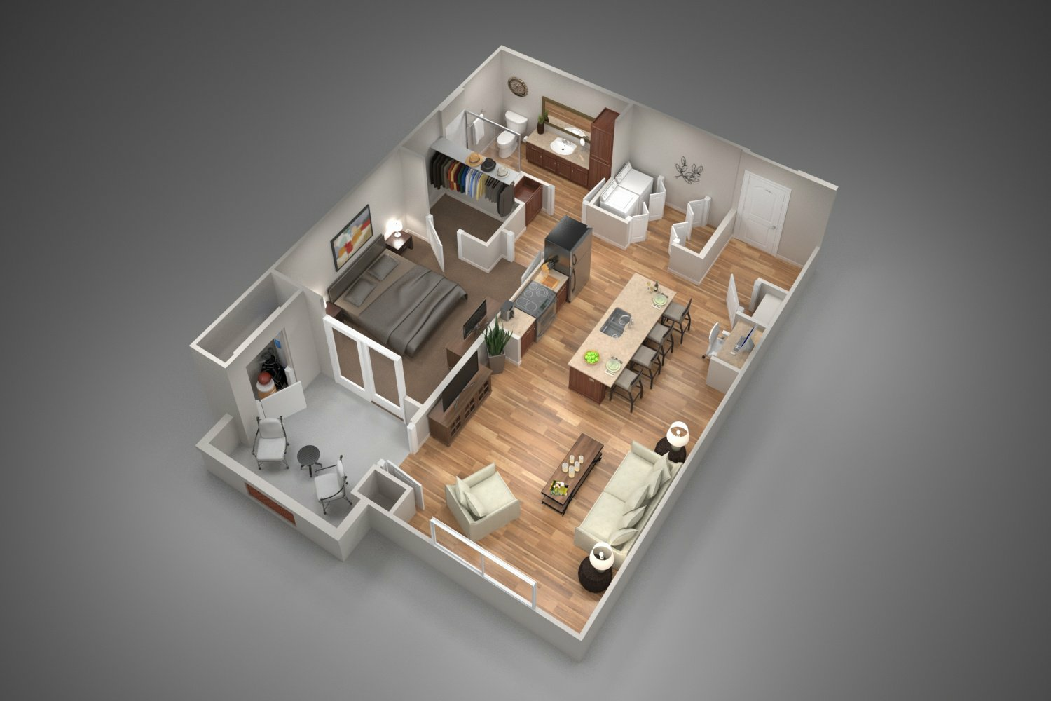 Unit 2075 2075 floor plan