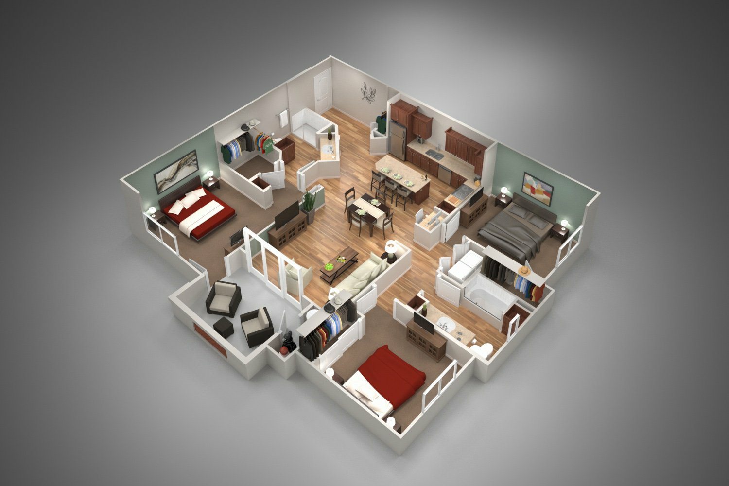 Unit 2120 2120 floor plan