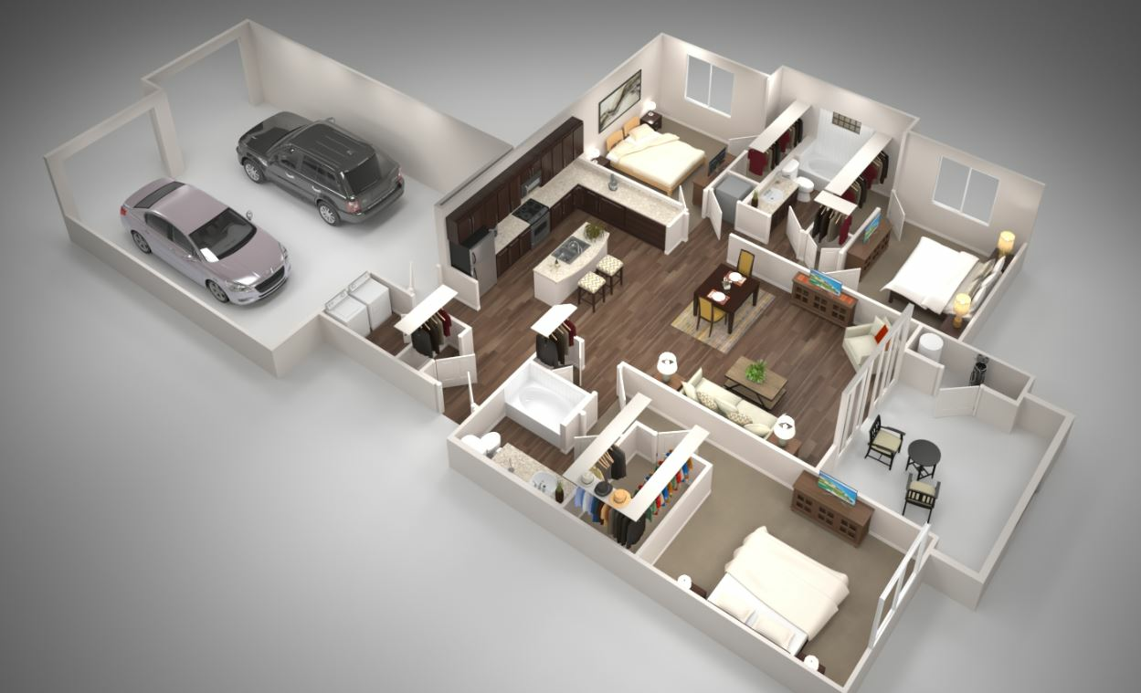 Unit 1050 1050 floor plan