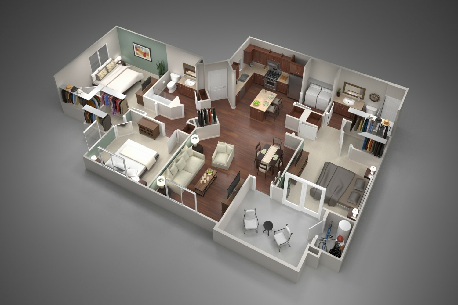 Unit 1118 1118 floor plan