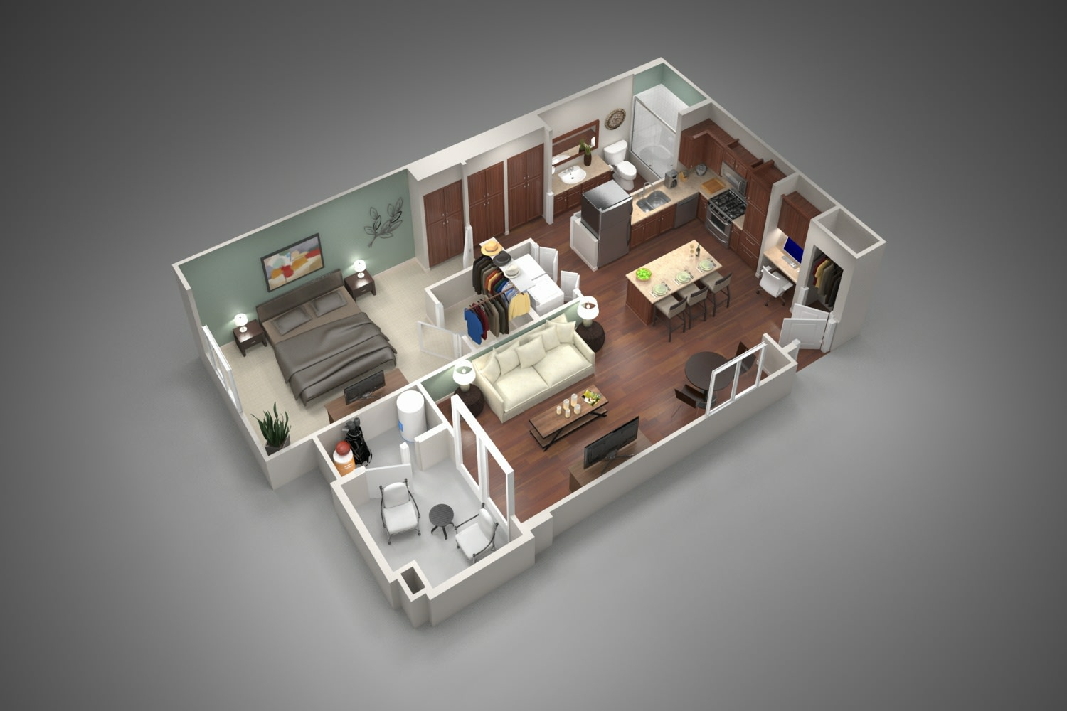 Unit 2104 2104 floor plan
