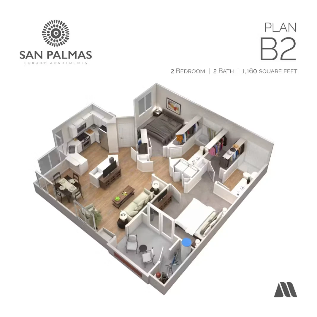 Unit 2083 2083 floor plan