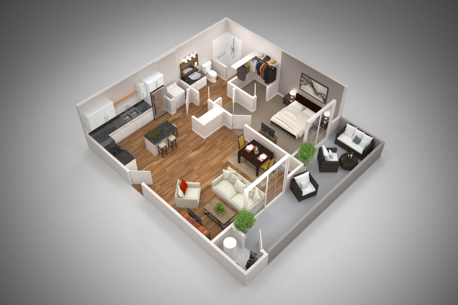 Unit 3058 3058 floor plan