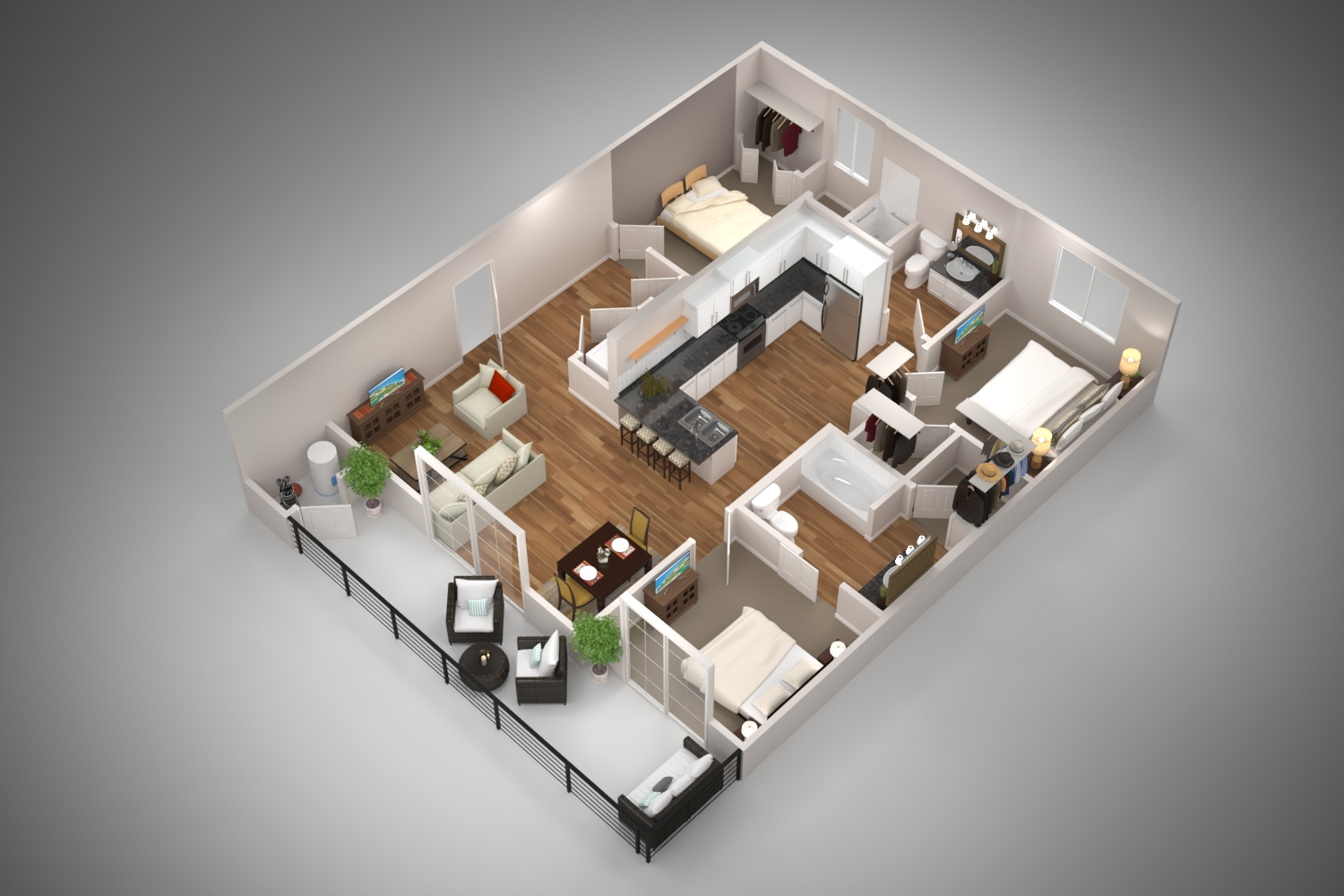 Unit 3027 3027 floor plan