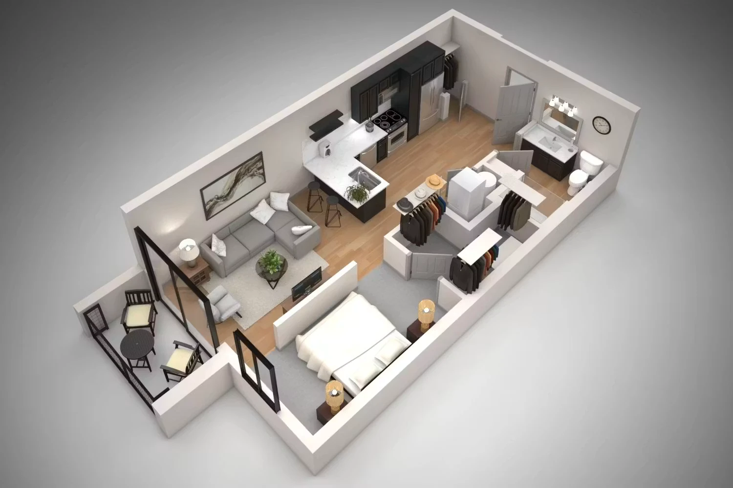 Unit 410 410 floor plan