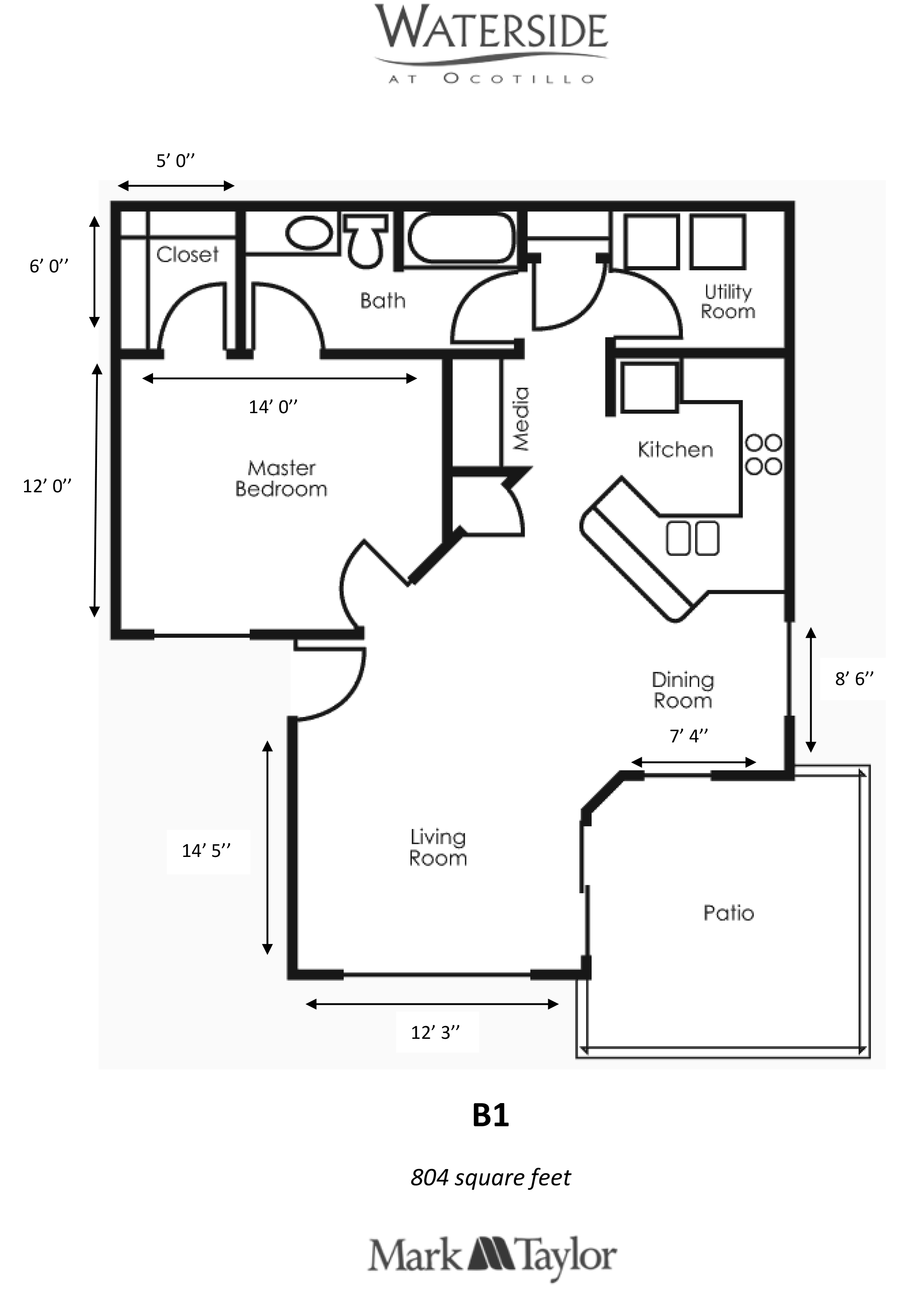 Unit 1080 1080 floor plan