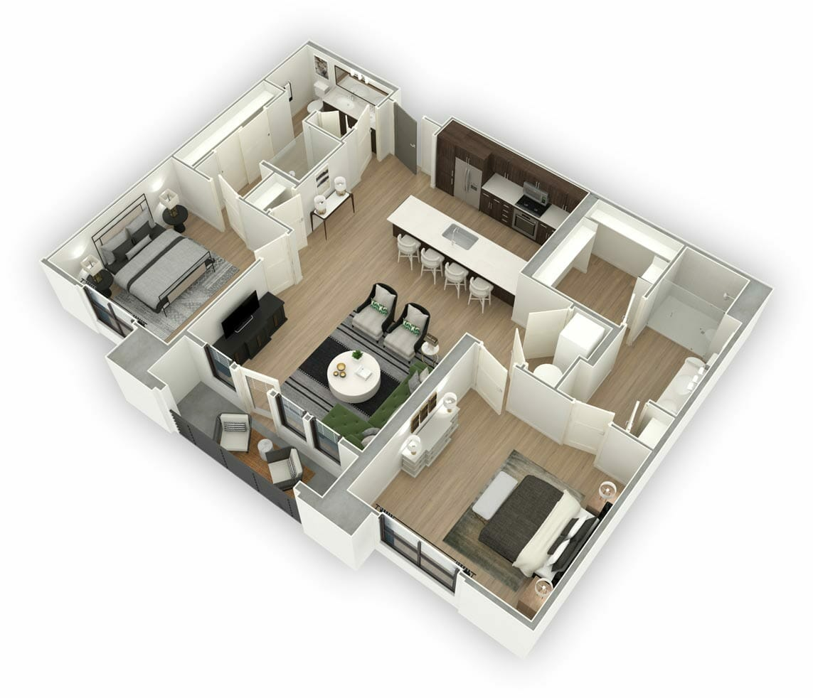 Unit 2029 2029 floor plan