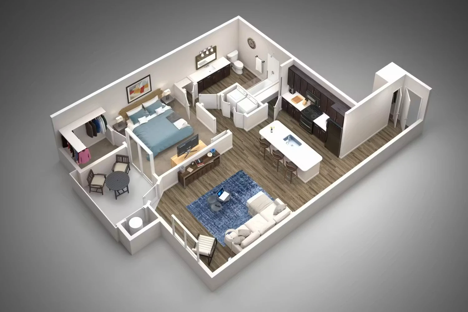 Unit 1-1091 1-1091 floor plan
