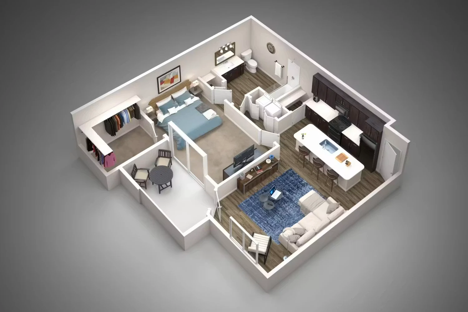 Unit 1-2083 1-2083 floor plan