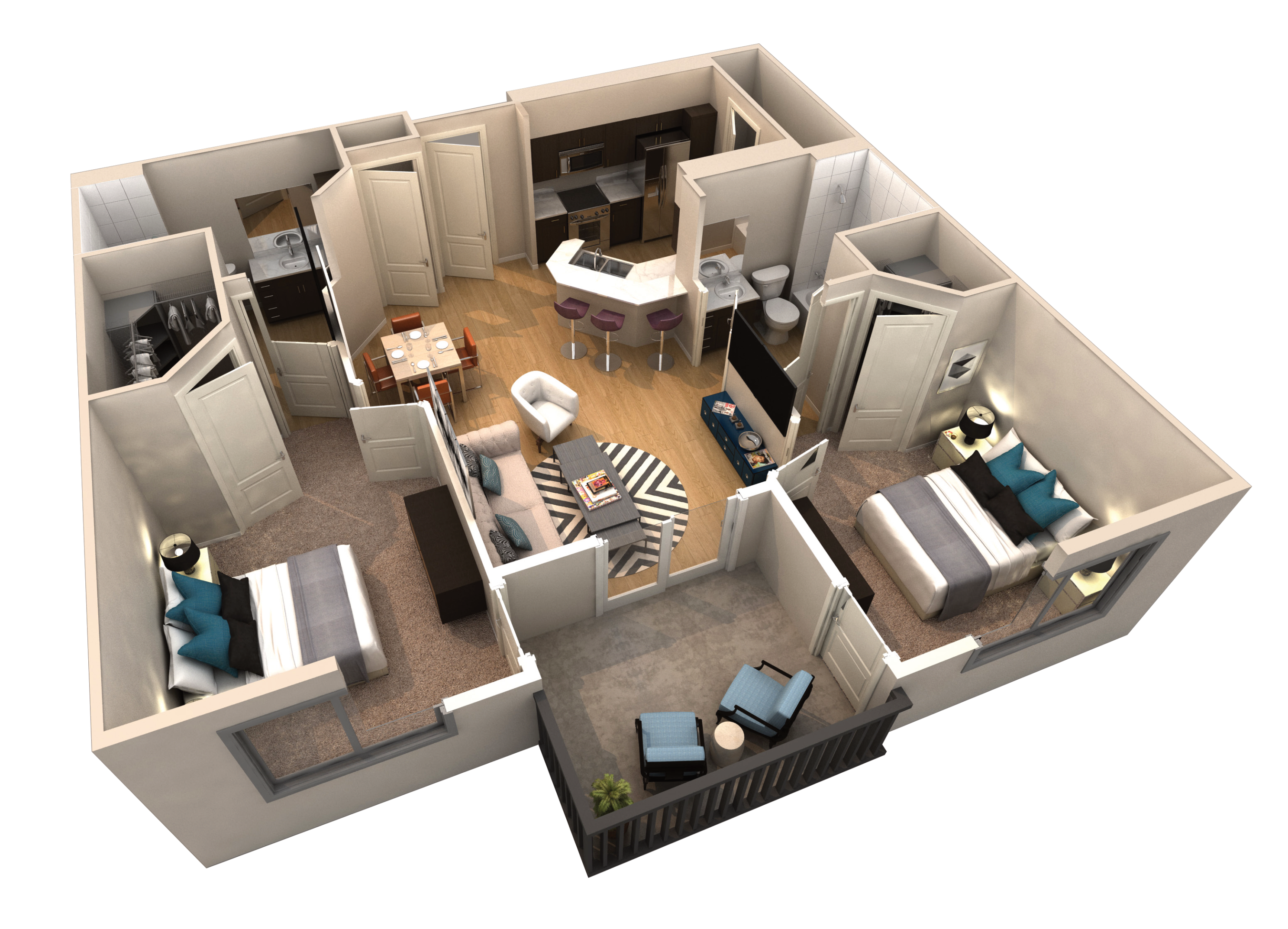 Unit C-433 C-433 floor plan