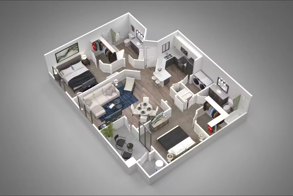 Unit 2067 2067 floor plan