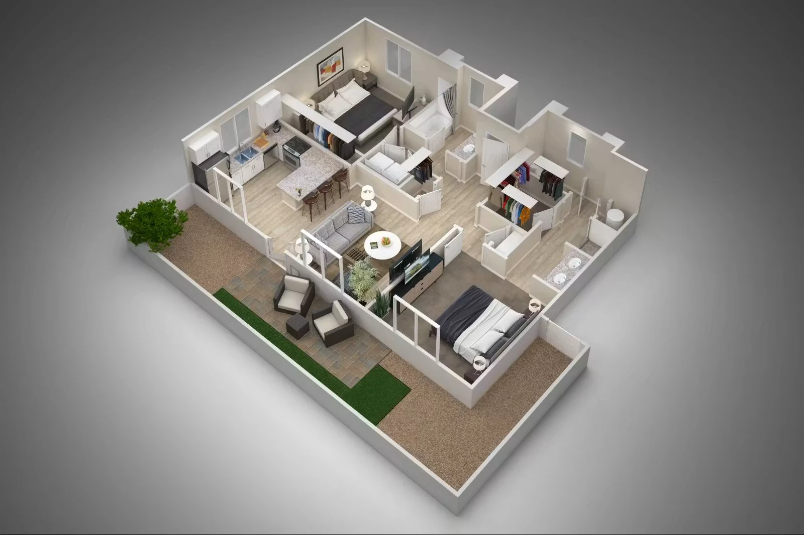 Unit 1084 1084 floor plan