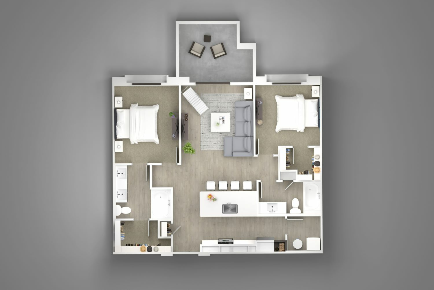 Unit 2077 2077 floor plan