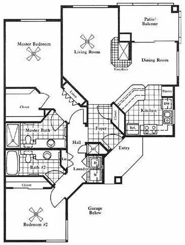 Unit 2057 2057 floor plan