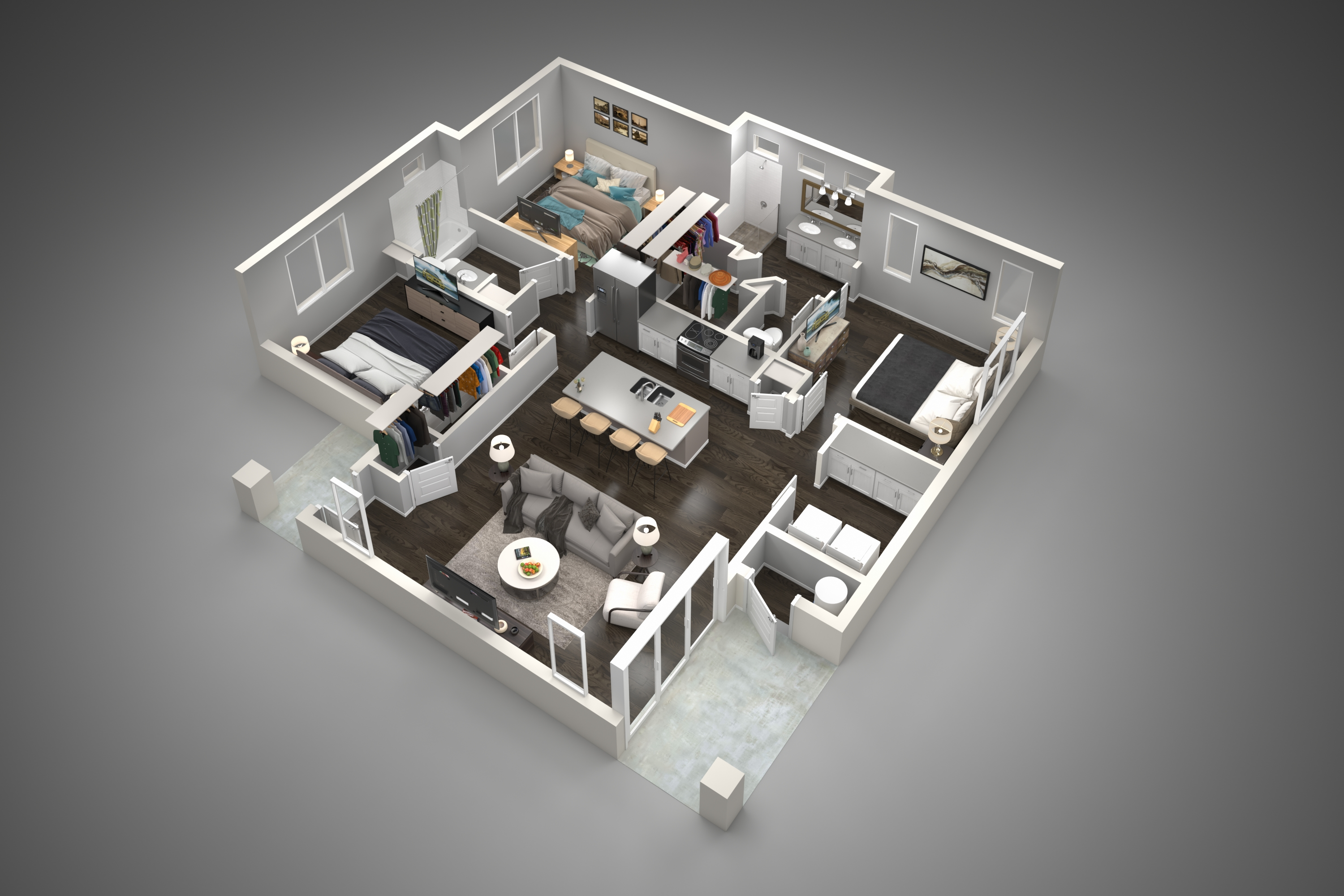 Unit E3 E3 floor plan