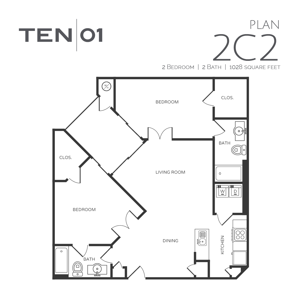 Unit 1229 1229 floor plan
